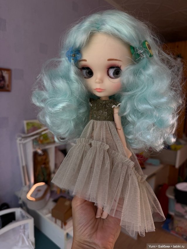 Платья фатин для Блайз и схожих по размеру (фото 8)