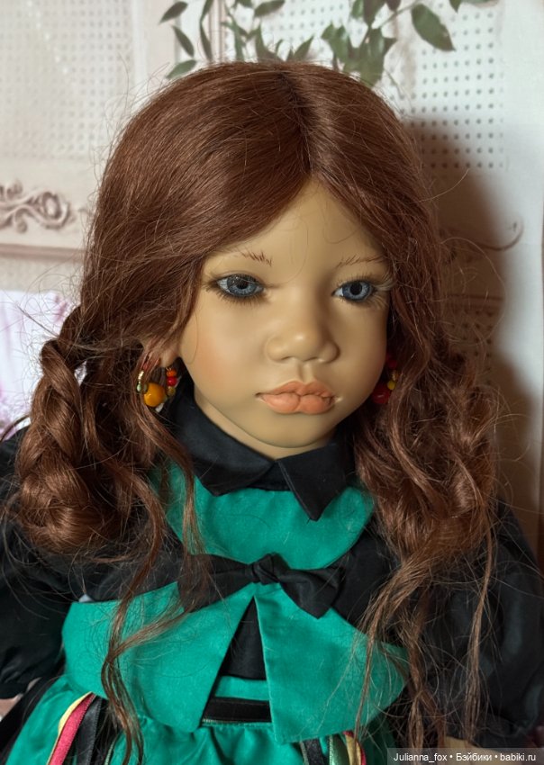 Русская девочка Madina (Мадина) от Annette Himstedt,1995/1996 (фото 3)