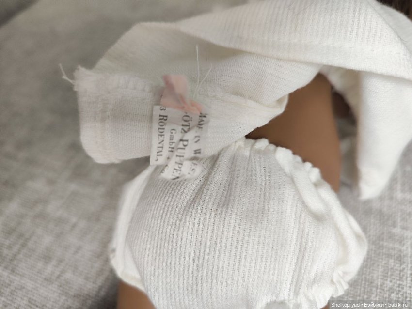 Редкость! Sasha Morgenthaler Gotz Малютка Селина со своей игрушкой (фото 4)