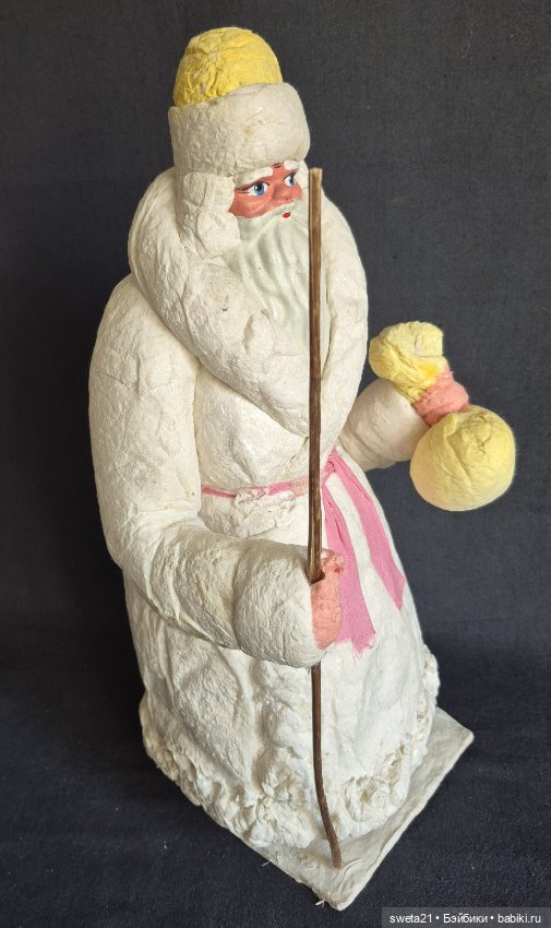 Дед мороз СССР — Винтажные куклы и игрушки детства (фото 7)