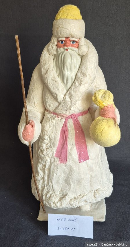 Дед мороз СССР — Винтажные куклы и игрушки детства (фото 5)