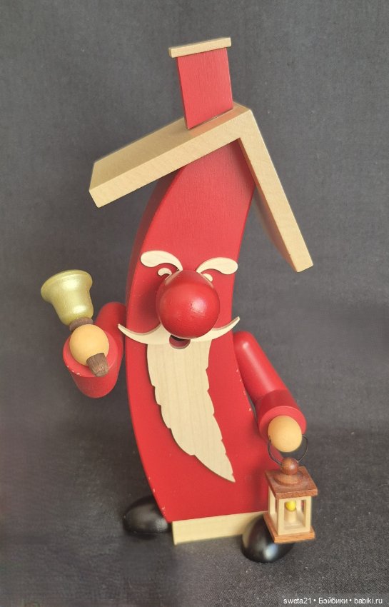 Дед мороз курильщик (Рудные горы (нем. Erzgebirge) от Müller Seiffen)