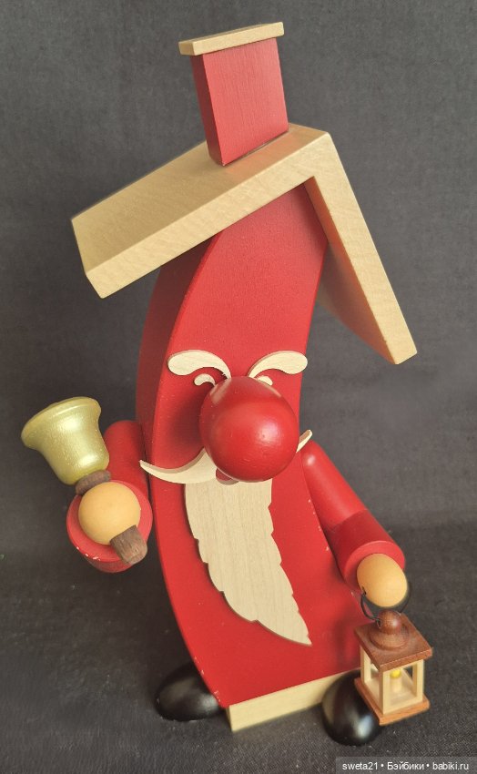 Дед мороз курильщик (Рудные горы (нем. Erzgebirge) от Müller Seiffen) (фото 8)