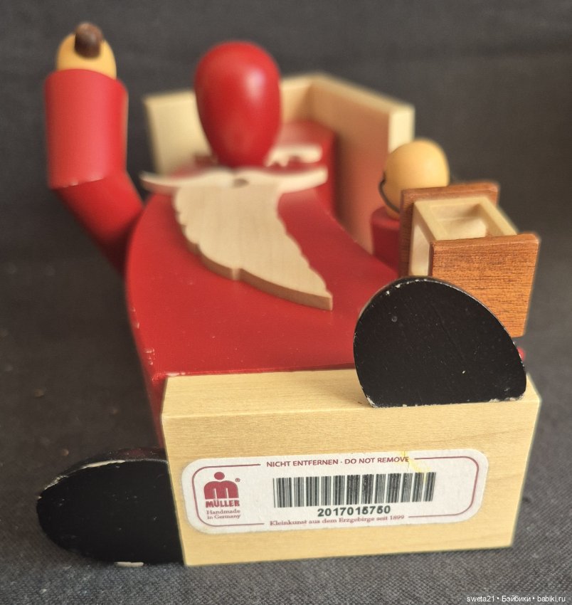 Дед мороз курильщик (Рудные горы (нем. Erzgebirge) от Müller Seiffen) (фото 6)