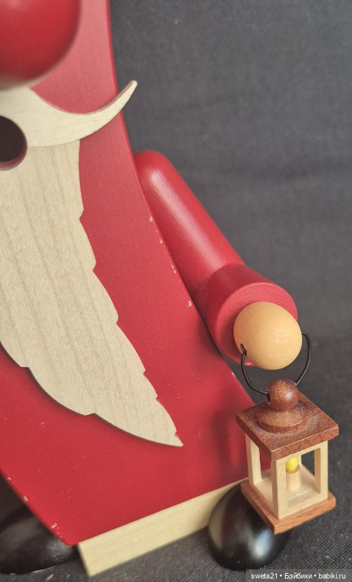 Дед мороз курильщик (Рудные горы (нем. Erzgebirge) от Müller Seiffen) (фото 4)