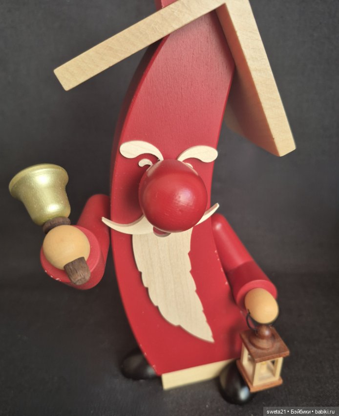 Дед мороз курильщик (Рудные горы (нем. Erzgebirge) от Müller Seiffen)