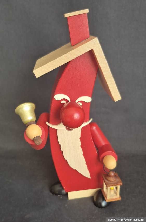 Дед мороз курильщик (Рудные горы (нем. Erzgebirge) от Müller Seiffen) (фото 3)