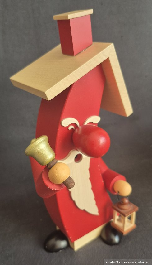 Дед мороз курильщик (Рудные горы (нем. Erzgebirge) от Müller Seiffen)