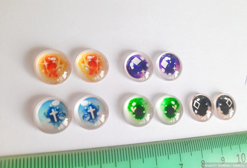 Продам глаза для бжд и шарнирных кукол