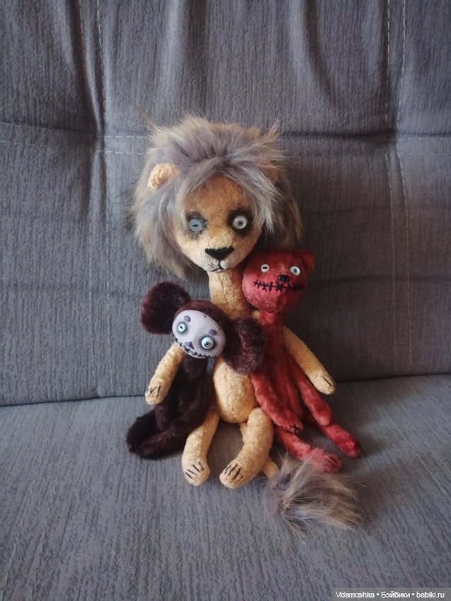 Лев просто Лев — Авторские игрушки (фото 7)