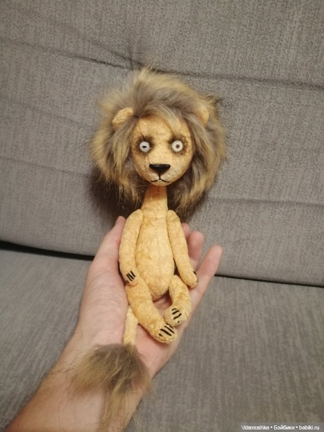 Лев просто Лев — Авторские игрушки (фото 6)