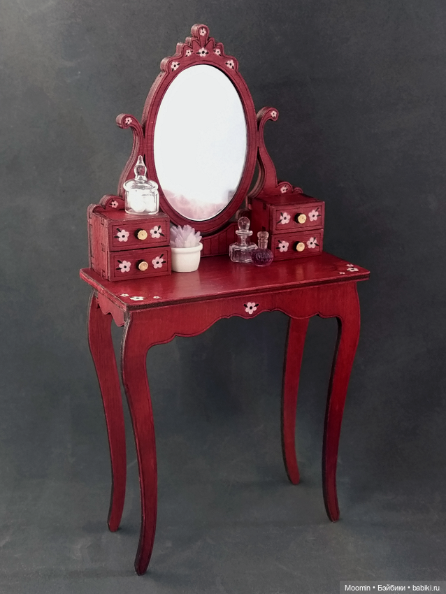 Туалетный столик — Кукольная мебель (фото 5)