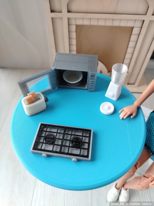 Набор кухонной техники для Барби