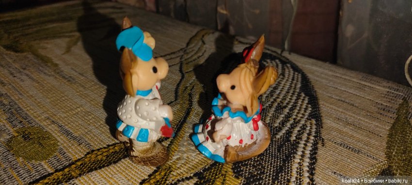 Игрушки СССР, литая резина. Бычок и коровка (фото 6)