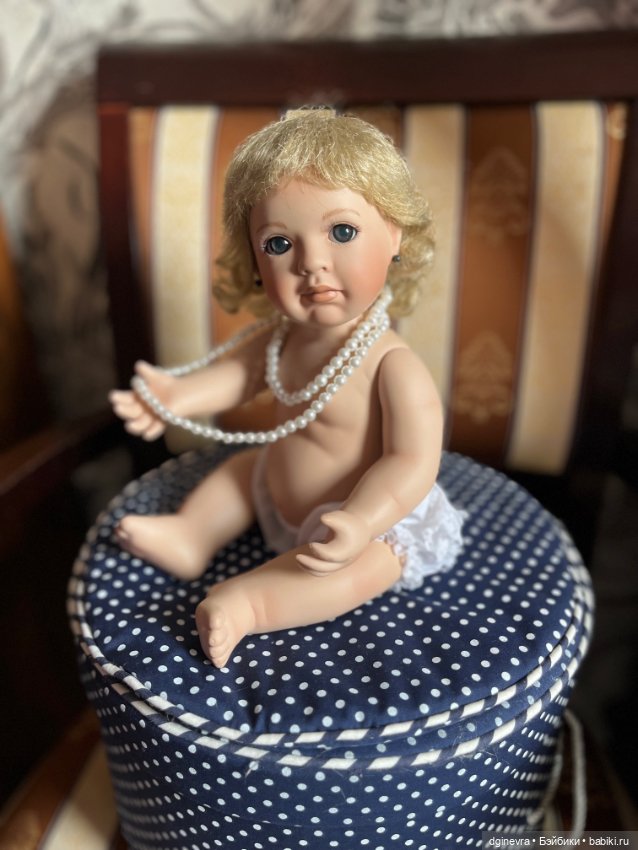 Малышка Kimberly — Фарфоровые куклы (фото 4)