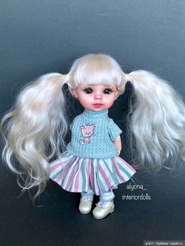 Шарнирная кукла Max&Jessi, 15 см. ООАК (фото 6)