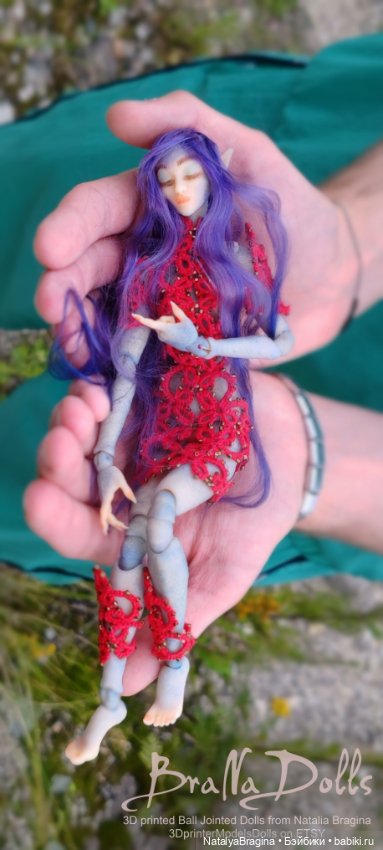 Эльфийка Нориан — Авторские куклы (фото 6)
