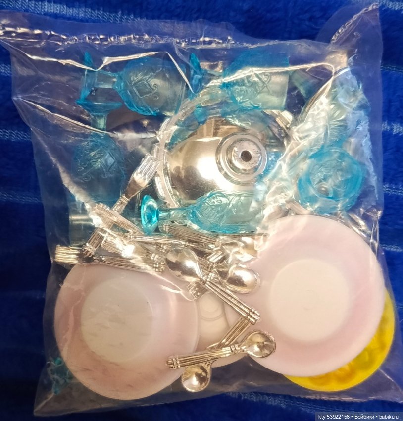 Набор посуды в кукольный дом (фото 2)