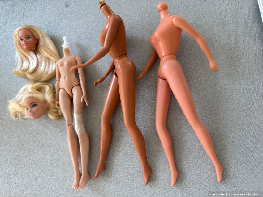 Головы и тела Barbie — Тела и головы для кукол (фото 5)