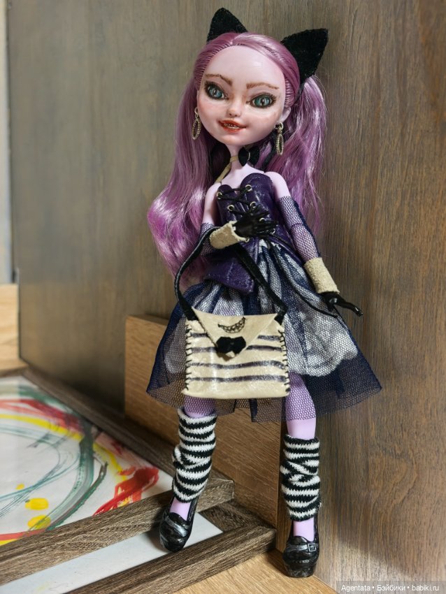 ООАК кукла Китти Чешир ever after high (фото 2)