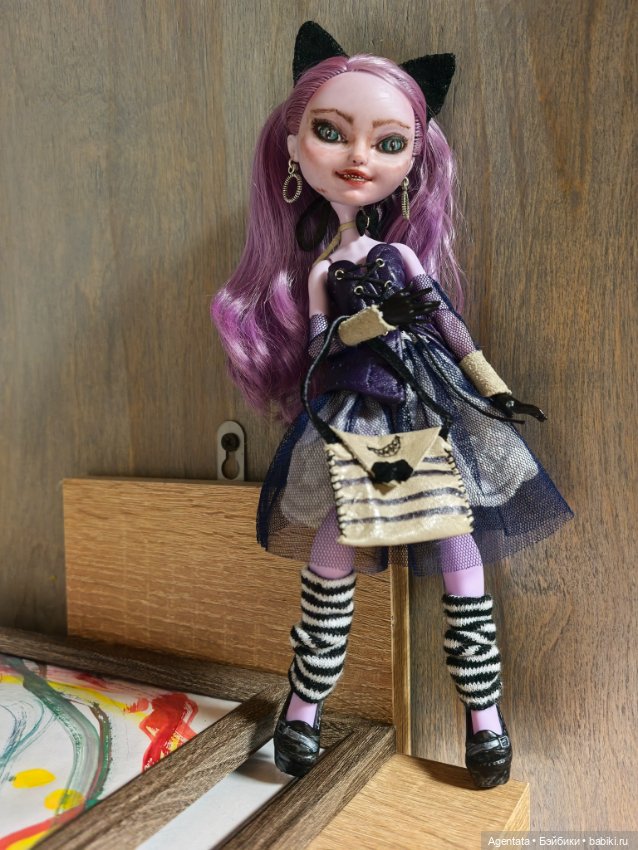 ООАК кукла Китти Чешир ever after high (фото 3)