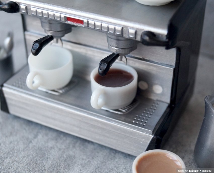 Набор для кофейни (масштаб 1:6) (фото 3)