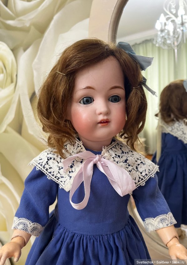 Нежная , домашняя девочка Kestner 214 характерный молд (фото 6)