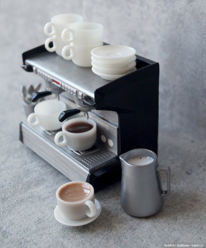 Набор для кофейни (масштаб 1:6) (фото 6)