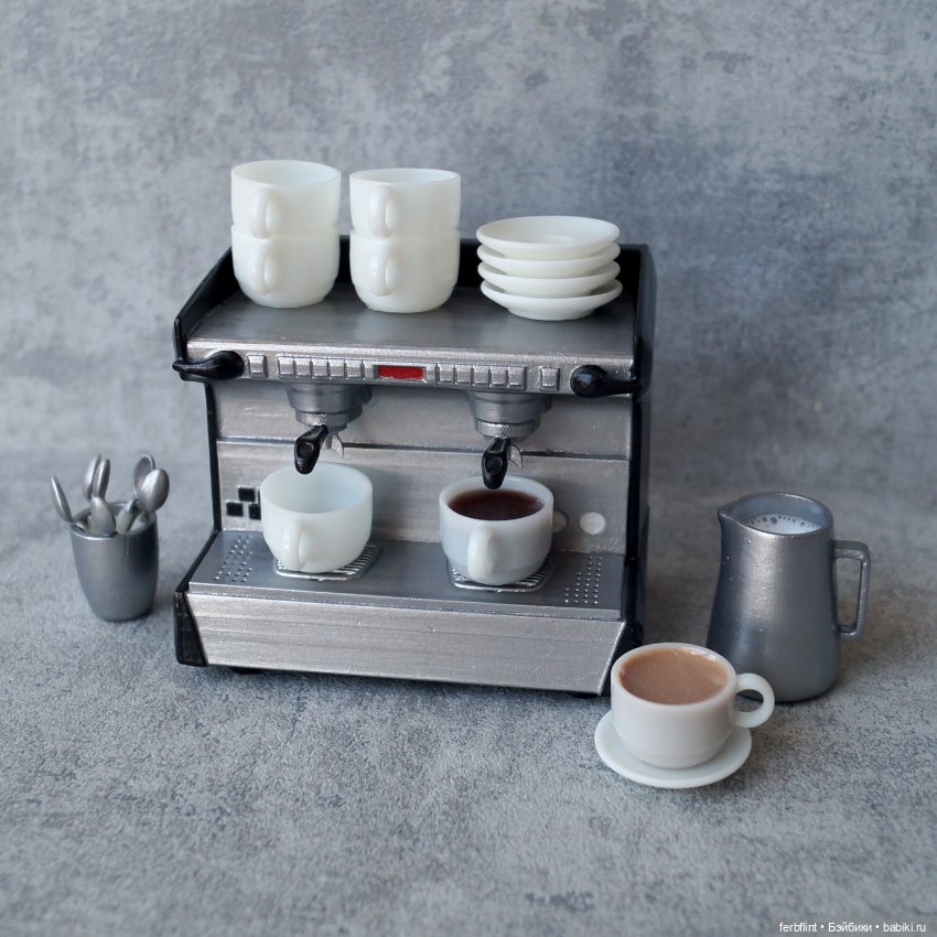 Набор для кофейни (масштаб 1:6)