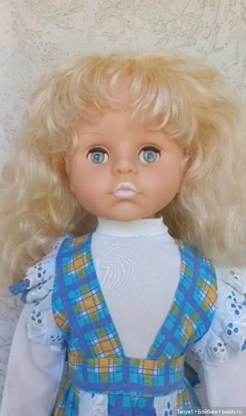 Кукла Полина московской фабрики Огонек