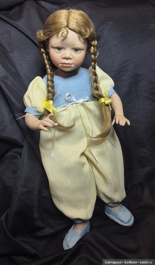 Emeline Christine Orange — Фарфоровые куклы (фото 4)