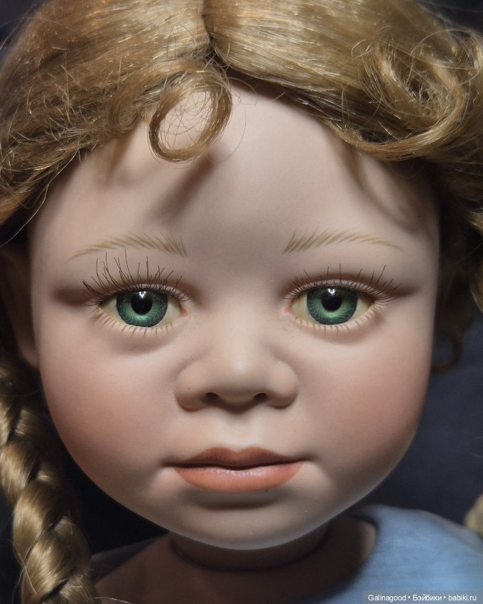 Emeline Christine Orange — Фарфоровые куклы (фото 5)