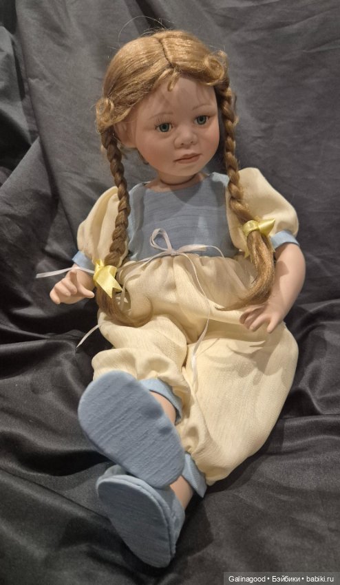 Emeline Christine Orange — Фарфоровые куклы (фото 2)