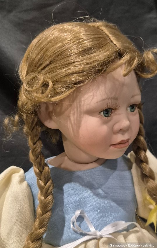 Emeline Christine Orange — Фарфоровые куклы (фото 3)
