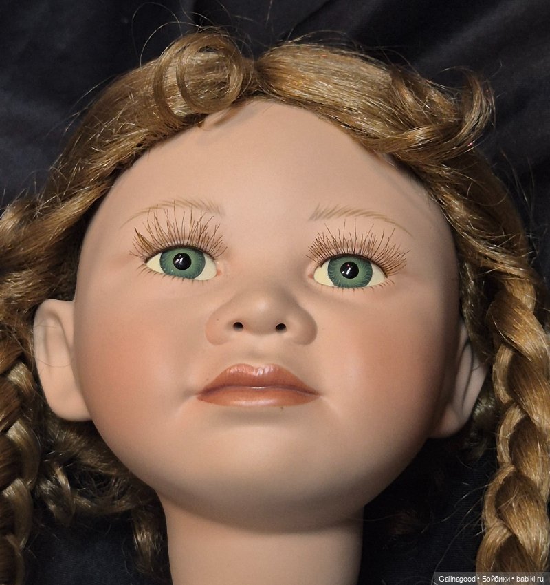 Emeline Christine Orange — Фарфоровые куклы (фото 10)