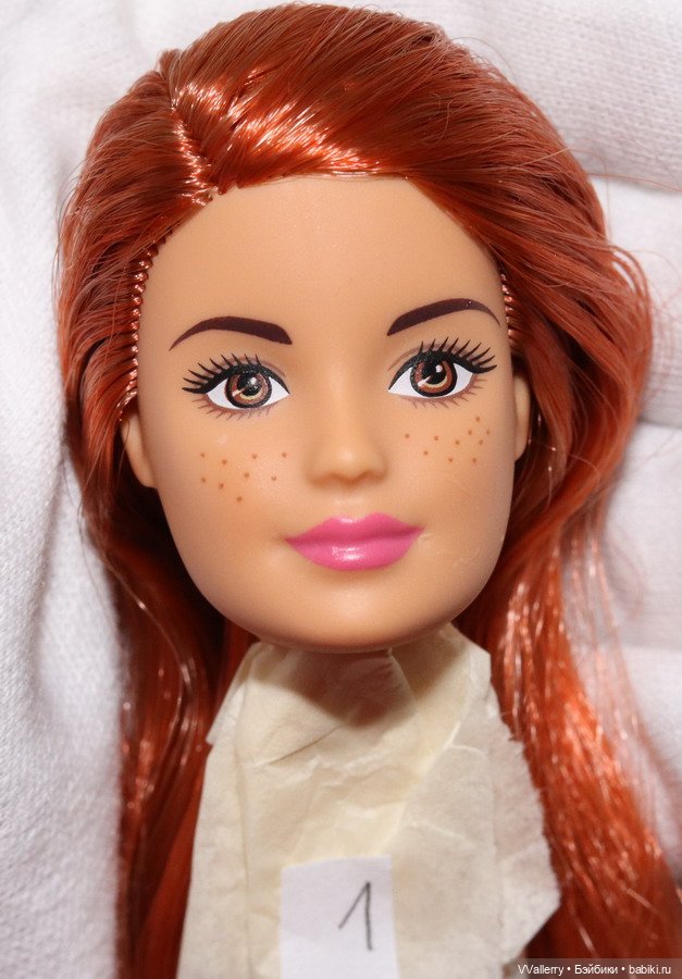 Голова MTM голубой топ — Тела и головы для кукол (фото 2)