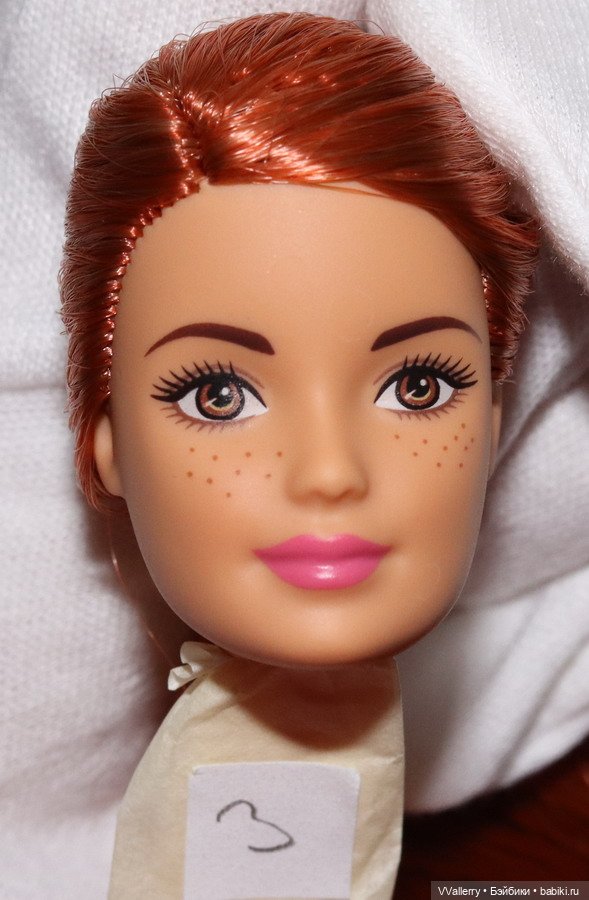 Голова MTM голубой топ — Тела и головы для кукол (фото 4)