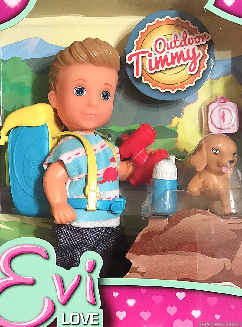 Тимми "Поход", Еви Simba — Игровые куклы