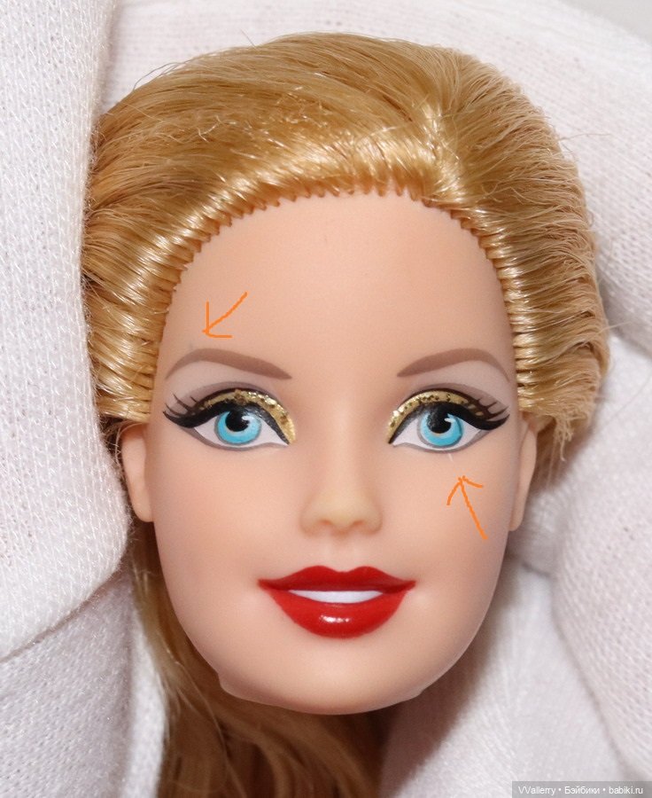 Голова Holiday Barbie 2014 (фото 3)