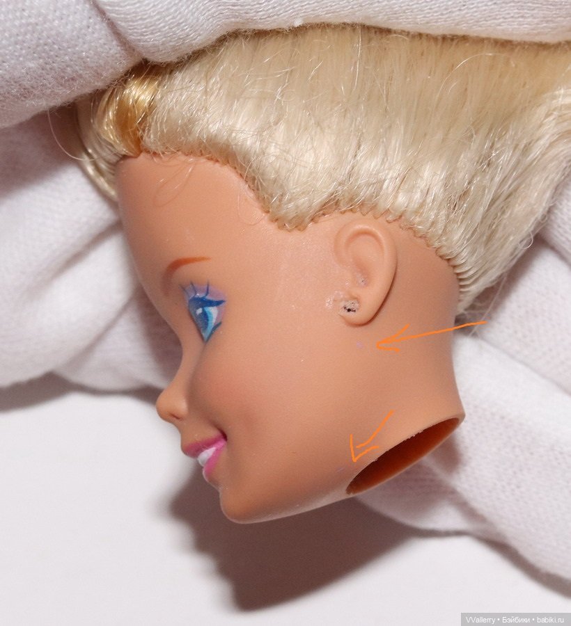 Голова Barbie Aerobics Star (фото 7)