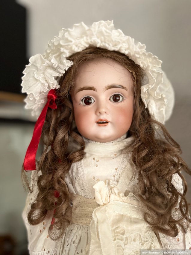 Антикварная кукла J.D Kestner /Кестнер 129 рост 60 см (фото 2)