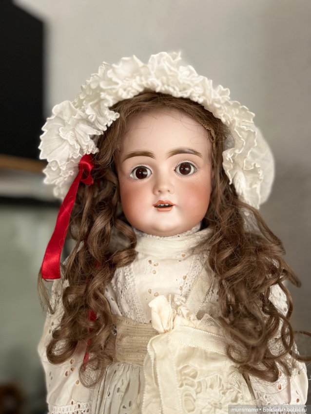 Антикварная кукла J.D Kestner /Кестнер 129 рост 60 см