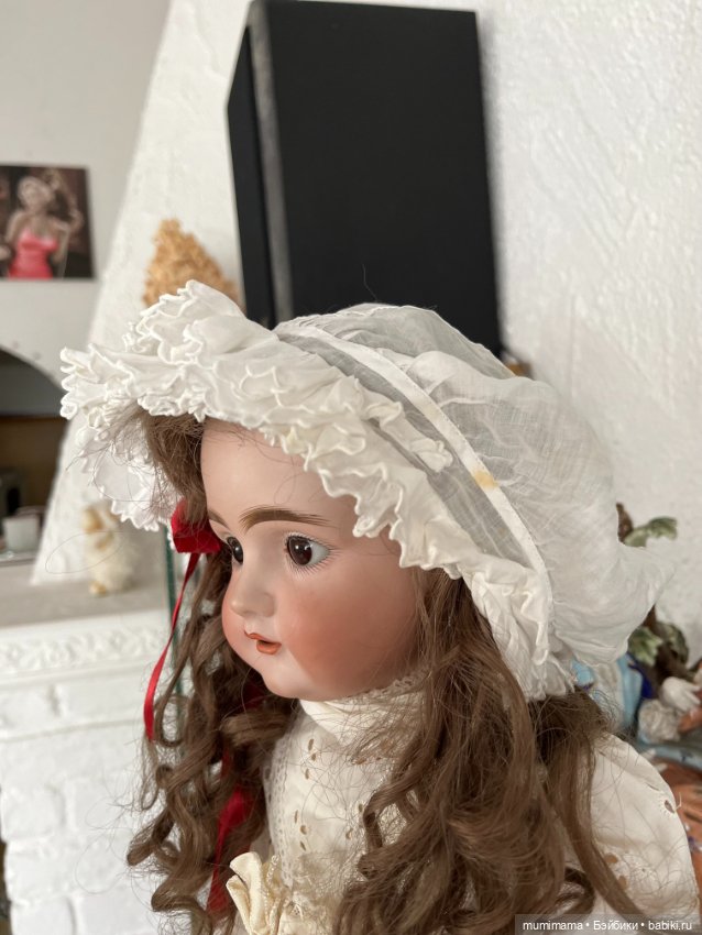 Антикварная кукла J.D Kestner /Кестнер 129 рост 60 см (фото 4)