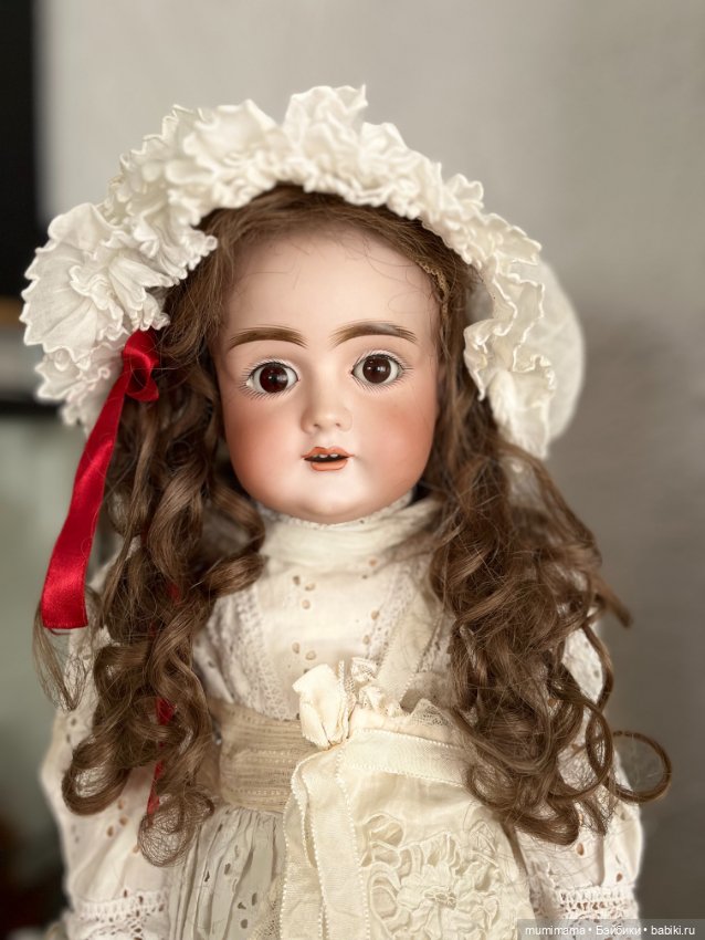 Антикварная кукла J.D Kestner /Кестнер 129 рост 60 см (фото 6)