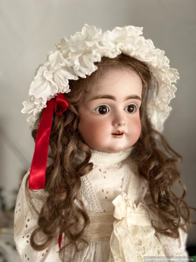 Антикварная кукла J.D Kestner /Кестнер 129 рост 60 см (фото 5)