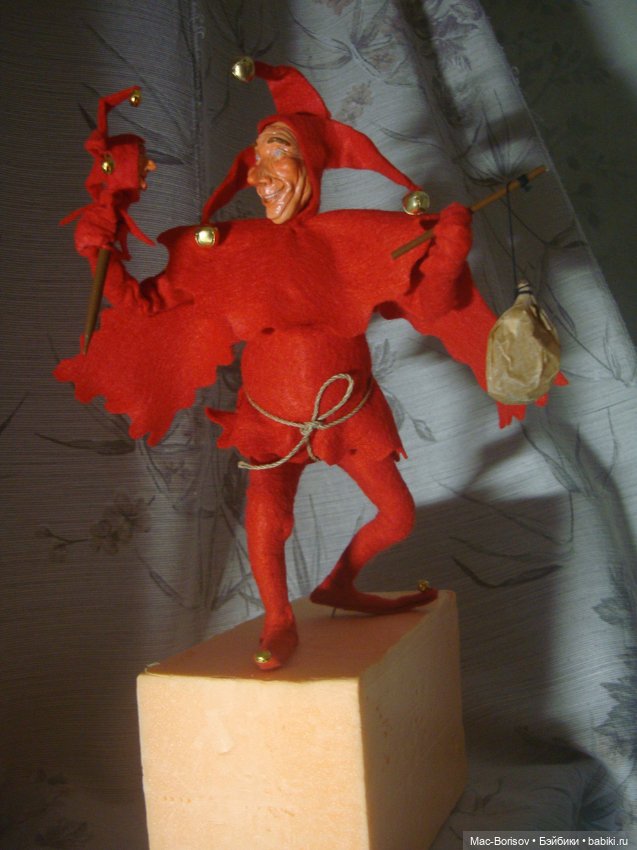 Шут, авторская кукла — Авторские куклы (фото 5)