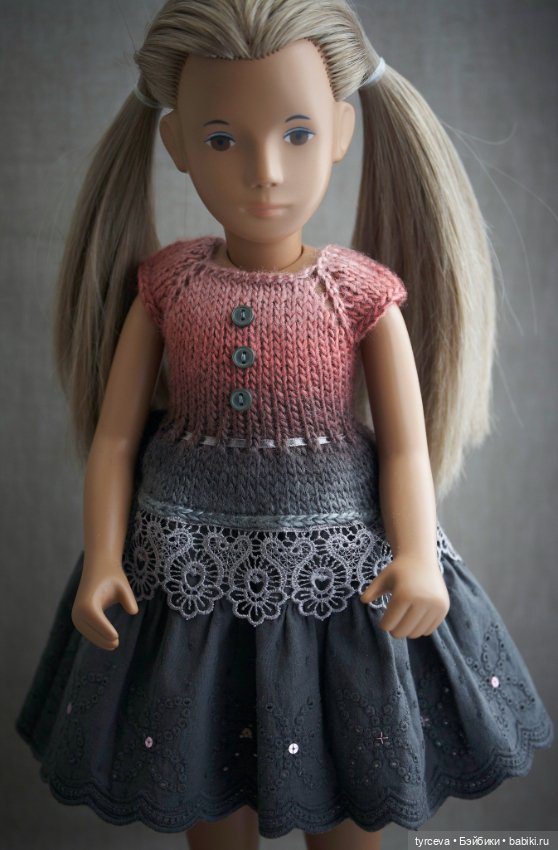 Платье для Sasha doll и кукол с подобными размерами (фото 2)