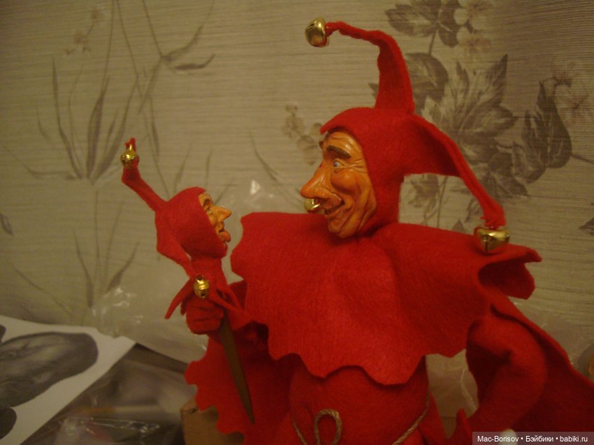 Шут, авторская кукла — Авторские куклы (фото 2)