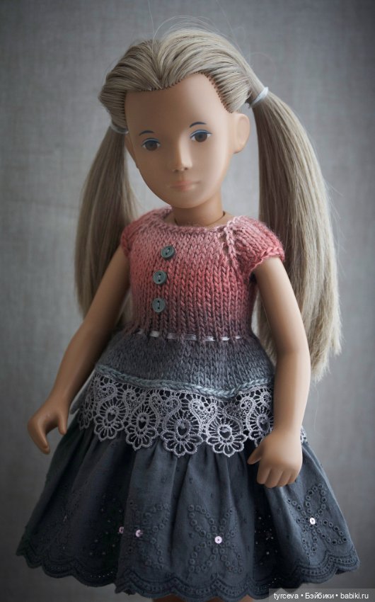Платье для Sasha doll и кукол с подобными размерами (фото 5)