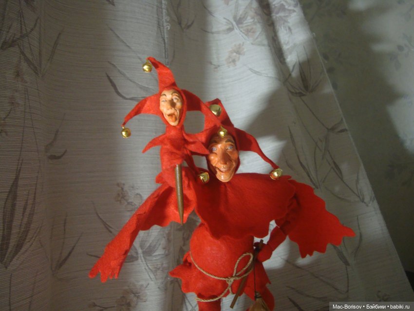 Шут, авторская кукла — Авторские куклы (фото 6)